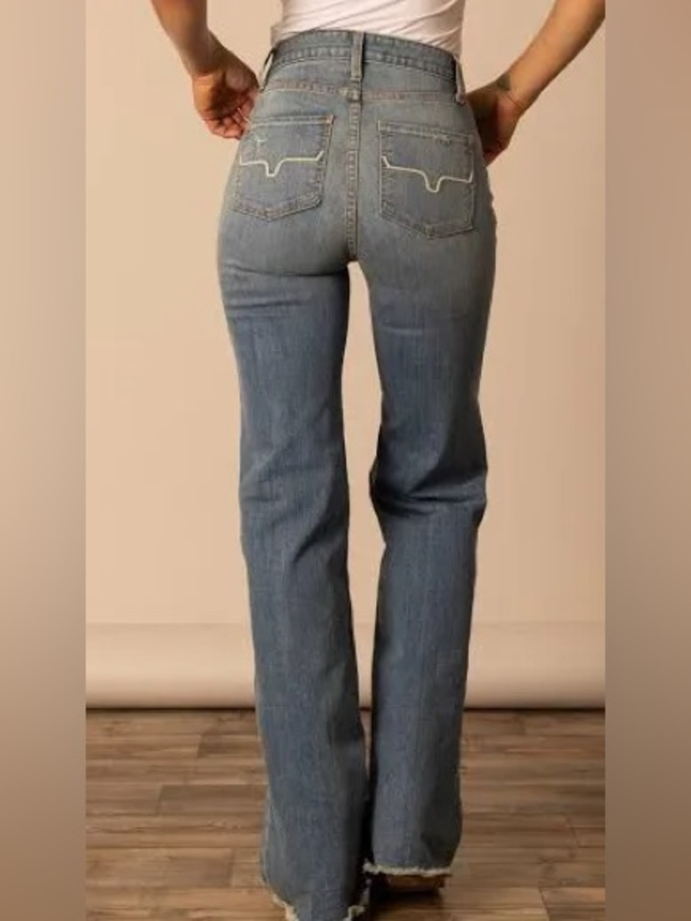 Kimes Ranch Light Blue Wide Leg Jeans
